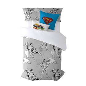 Capa nórdica Superman Superman Cinzento 175 Fios 180 x 220 cm de Superman, Edredão e capas de edredão - Ref: S9803396, Preço:...