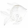 Figura Decorativa Alexandra House Living Branco Verde Madeira de mangueira Peixe 9 x 100 x 120 cm de Alexandra House Living, ...