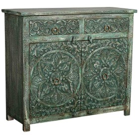 Credenza Alexandra House Living Verde Legno di mango 40 x 90 x 103 cm di Alexandra House Living, Credenze e buffet - Rif: D16...