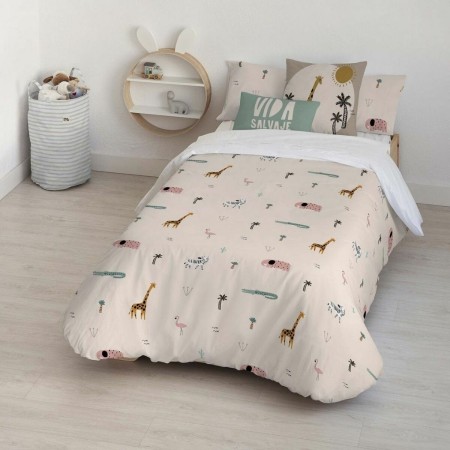 Bettdeckenbezug Kids&Cotton Mael Small Rosa 175 Fäden 180 x 220 cm 180 x 240 cm von Kids&Cotton, Bettdecken und Bettdeckenbez...