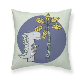 Cushion cover Kids&Cotton Italo A Mint 50 x 50 cm Dinosaur by Kids&Cotton, Cushion Covers - Ref: S9804211, Price: 10,88 €, Di...