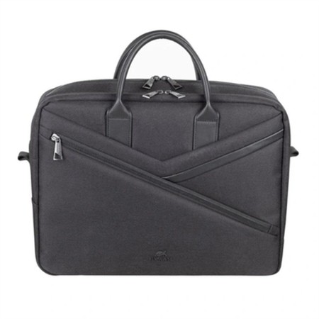 Mala para Portátil Rivacase Clark Preto 41 x 29 x 3 cm 15.6" | Tienda24 Tienda24.eu