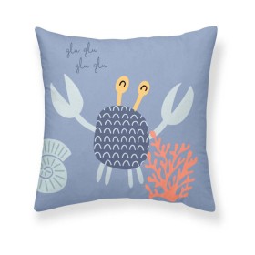 Cushion cover Kids&Cotton Malu A Blue 50 x 50 cm by Kids&Cotton, Cushion Covers - Ref: S9804231, Price: 10,88 €, Discount: %