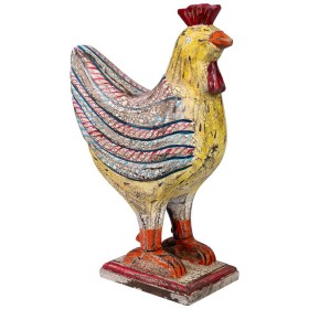 Decorative Figure Alexandra House Living Mango wood Rooster 15 x 41 x 31 cm by Alexandra House Living, Collectables - Ref: D1...