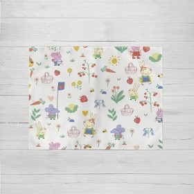 Place mat Kids&Cotton Vegetables 02 Multicolour 45 x 35 cm 2 Units by Kids&Cotton, Place Mats - Ref: S9804400, Price: 9,45 €,...