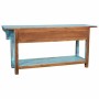 Hall Table with Drawers Alexandra House Living Blue Mango wood 45 x 80 x 181 cm | Tienda24 - Global Online Shop Tienda24.eu