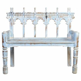 Banc Alexandra House Living Bleu Bois de manguier 56 x 104 x 118 cm de Alexandra House Living, Bancs - Réf : D1632788, Prix :...