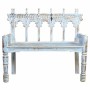 Bench Alexandra House Living Blue Mango wood 56 x 104 x 118 cm by Alexandra House Living, Benches - Ref: D1632788, Price: 362...