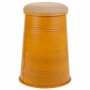 Hocker Alexandra House Living Orange Sackleinen Metall Schwamm Holz MDF 47 x 27 x 33 cm von Alexandra House Living, Stühle un...