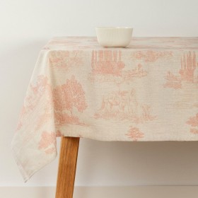 Stain-proof resined tablecloth Belum Christmas Toile Red Linen 100 x 150 cm | Tienda24 - Global Online Shop Tienda24.eu