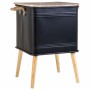 Nachttisch Alexandra House Living Schwarz 41 x 41 x 61 cm | Tienda24 - Global Online Shop Tienda24.eu