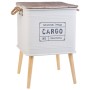 Nightstand Alexandra House Living White 41 x 41 x 61 cm | Tienda24 - Global Online Shop Tienda24.eu