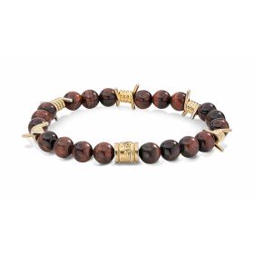 Men's Bracelet Police PJ25556BLU.02-L Leather 21 cm | Tienda24 Tienda24.eu