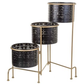 Cache-pot Alexandra House Living Noir Métal Fer de Alexandra House Living, Cache-pots - Réf : D1632827, Prix : 39,83 €, Remis...