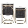 Set of Planters Alexandra House Living Black Metal Iron 26 x 178 x 26 cm 2 Pieces by Alexandra House Living, Cachepots - Ref:...