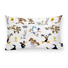 Cushion cover Looney Tunes Looney Characters C White Multicolour 30 x 50 cm by Looney Tunes, Cushion Covers - Ref: S9805768, ...