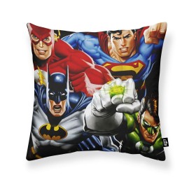 Fodera per cuscino Justice League Action Multicolore 45 x 45 cm di Justice League, Copricuscini e federe - Rif: S9805806, Pre...