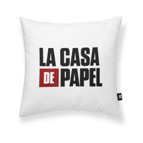 Cushion cover La casa de papel LCDP A White Multicolour 45 x 45 cm by La casa de papel, Cushion Covers - Ref: S9805854, Price...