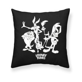 Capa de travesseiro Looney Tunes Looney B&w A Preto Multicolor 45 x 45 cm de Looney Tunes, Capas - Ref: S9805857, Preço: 9,32...