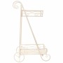 Sous-pot Alexandra House Living Blanc Métal Fer 23 x 65 x 28 cm de Alexandra House Living, Accessoires - Réf : D1632850, Prix...