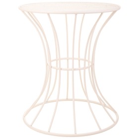 Side table Alexandra House Living White Iron 20 x 50 x 21 cm by Alexandra House Living, Tables - Ref: D1632859, Price: 52,60 ...