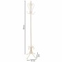 Attaccapanni da Terra Alexandra House Living Bianco 90 x 214 x 161 cm di Alexandra House Living, Appendiabiti - Rif: D1632861...