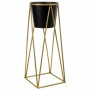 Conjunto de vasos Alexandra House Living Preto Metal Ferro 26 x 68 x 80 cm 2 Peças de Alexandra House Living, Vasos - Ref: D1...