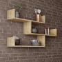 Shelve Alexandra House Living Oak Wood MDP 119 x 67 x 22 cm by Alexandra House Living, Floating Shelves - Ref: D1632894, Pric...