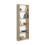 Buchhandlung Alexandra House Living Braun Holz MDP 58 x 169 x 22 cm 5 Regale von Alexandra House Living, Bücherregale - Ref: ...