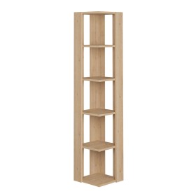 Scaffale ad Angolo Alexandra House Living Rovere Legno MDP 33 x 161 x 33 cm 5 Mensole di Alexandra House Living, Librerie - R...