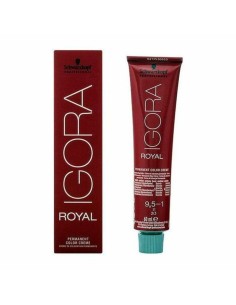 Tintura Permanente Igora Royal Schwarzkopf Igora Royal 9.5-1 Nº 9.0-rubio muy claro Nº 8.0-rubio claro 60 ml da Schwarzkopf, ...