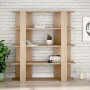 Libreria Alexandra House Living Rovere Legno MDP 110 x 122 x 29 cm 4 Mensole di Alexandra House Living, Librerie - Rif: D1632...