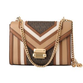 Umhängetasche Michael Kors WHITNEY Weiß 21 x 18 x 7 cm | Tienda24 Tienda24.eu