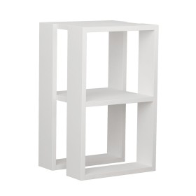 Table Basse Alexandra House Living Blanc Bois MDP 60 x 32 x 60 cm 1 Etagères de Alexandra House Living, Tables - Réf : D16329...