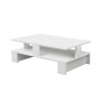 Mesa de Centro Alexandra House Living Blanco Madera MDP 80 x 28 x 50 cm Doble altura de Alexandra House Living, Mesas - Ref: ...