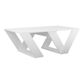 Centre Table Alexandra House Living Diagonal White Wood MDP 110 x 40 x 60 cm by Alexandra House Living, Tables - Ref: D163292...