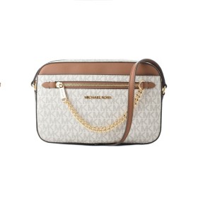 Bolsa Mulher Michael Kors 35S4GTVC5B-LT-CRM-MULTI Bege 22 x 23 x 7 cm | Tienda24 Tienda24.eu