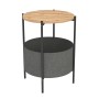 Beistelltisch Alexandra House Living Schwarz Grau Eg Metall Holz MDP 43 x 60 x 43 cm von Alexandra House Living, Tische - Ref...