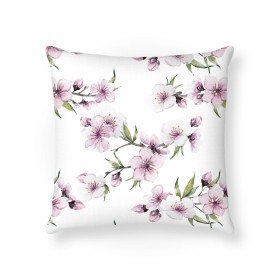 Set of cushion covers HappyFriday White peonies Multicolour 2 Pieces | Tienda24 - Global Online Shop Tienda24.eu