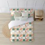 Housse de Couette Decolores Chloe 4 Multicouleur 175 Fils 140 x 200 cm de Decolores, Couettes et housses de couette - Réf : S...