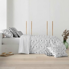 Nordic cover HappyFriday BASIC Black 200 x 200 cm | Tienda24 - Global Online Shop Tienda24.eu