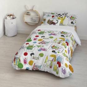 Housse de Couette Decolores Indiana Multicouleur 175 Fils 155 x 220 cm de Decolores, Couettes et housses de couette - Réf : S...