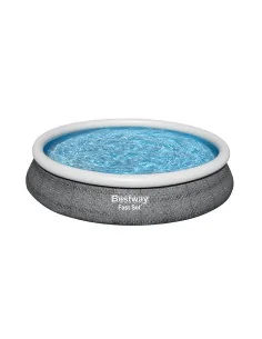 Aufblasbarer Pool Bestway 366 x 76 cm Blau 5377 L | Tienda24 Tienda24.eu