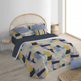 Housse de Couette Decolores Jena Multicouleur 175 Fils 200 x 200 cm de Decolores, Couettes et housses de couette - Réf : S981...