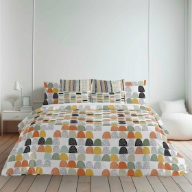 Housse de Couette Decolores Lahti Multicouleur 200 x 200 cm de Decolores, Couettes et housses de couette - Réf : S9810488, Pr...