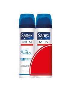 Deodorante Spray Men Active Control Sanex Men Active Control H (2 pcs) 200 ml da Sanex, Deodoranti - Ref: S0543852, Precio: 1...