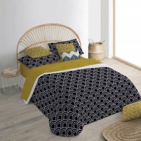 Bettbezug-Set HOME LINGE PASSION 220 x 240 cm Blau 3 Stücke | Tienda24 - Global Online Shop Tienda24.eu