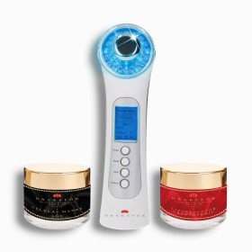 Masseur Facial avec Radiofréquence, Photothérapie et Électrostimulation Drakefor NANOSKIN EXTREME Rose 3 Pièces | Tienda24 - Global Online Shop Tienda24.eu