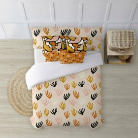 Parure de couette HOME LINGE PASSION Beige 220 x 240 cm 3 Pièces | Tienda24 - Global Online Shop Tienda24.eu