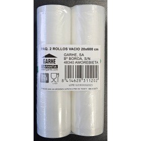 Rollos para Envasadora LAICA VT3513 20 cm 6 m 4 Unidades | Tienda24 Tienda24.eu